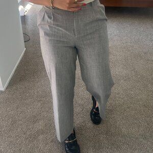 Grey trouser pants from zara in xsmall